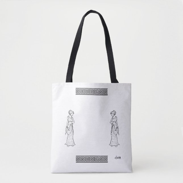 Tote Tasche: Grecian Gefühl (Vorderseite)