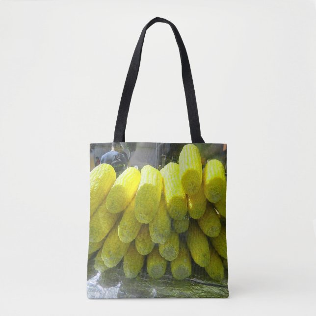 Tote Tasche mit Mais auf dem Cob (Vorderseite)