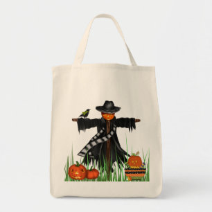 Tote Tasche mit Pumpkins Scarecrow