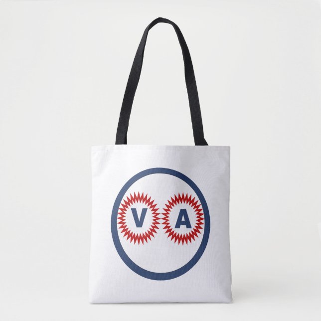 Tote Tasche, mittlere DESIGN VIRGINIA (Vorderseite)