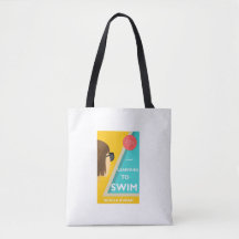 Tote Tasche - Schwimmen lernen - Ein Novel