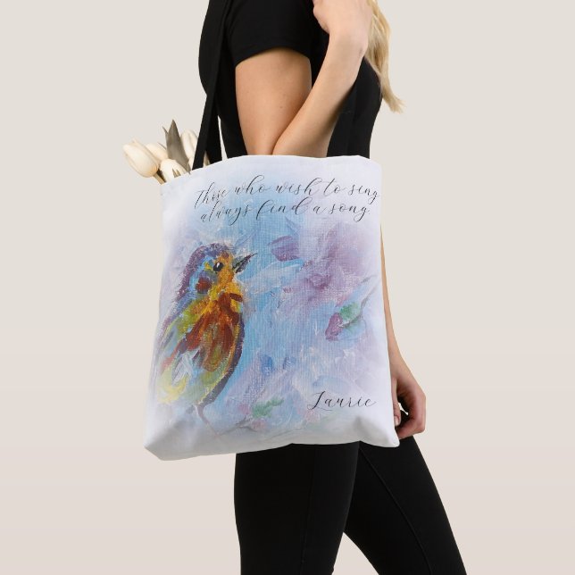 Tote Tasche "Songbird of Hope" (Von Nahem)