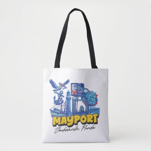 Tote-Tasche von Mayport (Vorderseite)