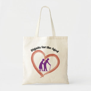 Tote Tasche, Würde für das Alter Tragetasche
