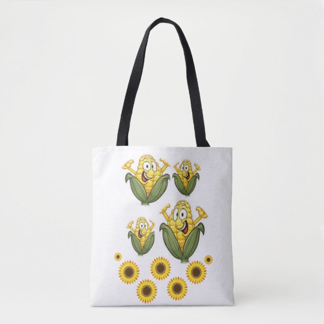 Tote-Tüten-Sonnenblumen (Vorderseite)