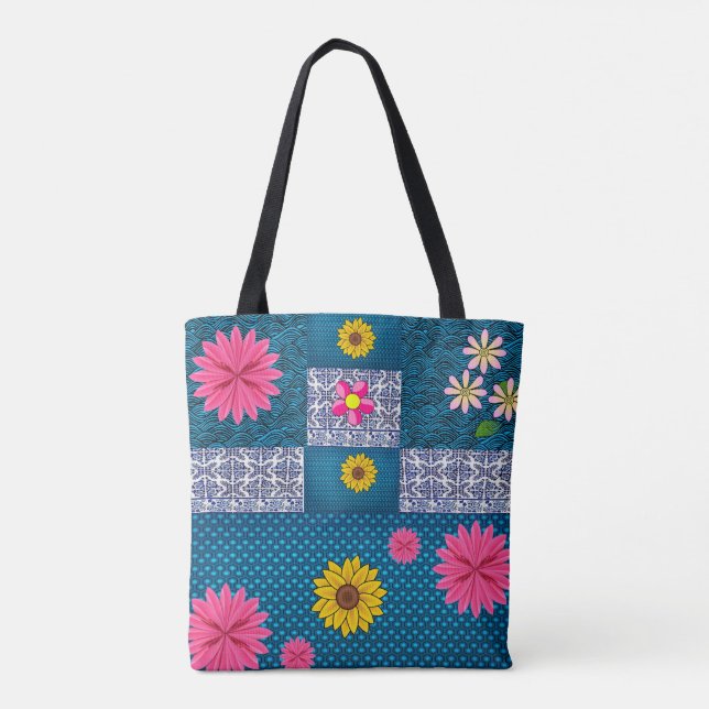 Tote-Tüten-Sonnenblumen (Rückseite)