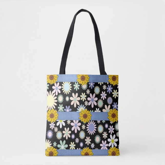 Tote-Tüten-Sonnenblumen (Vorderseite)