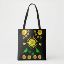 Tote-Tüten-Sonnenblumen