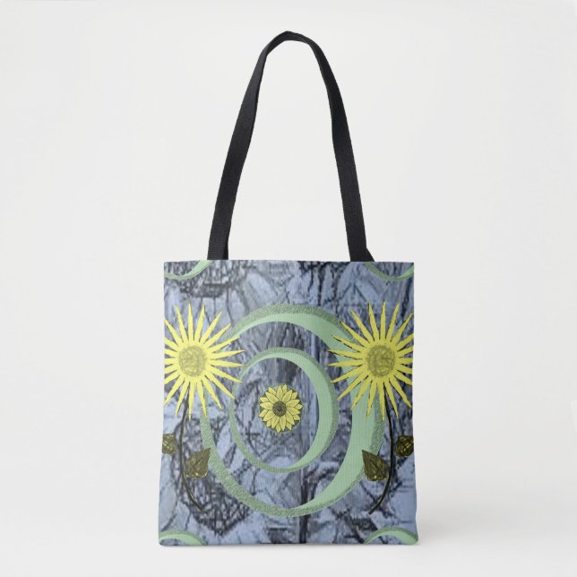 Tote-Tüten-Sonnenblumen (Vorderseite)
