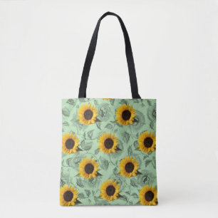 Tote-Tüten-Sonnenblumen