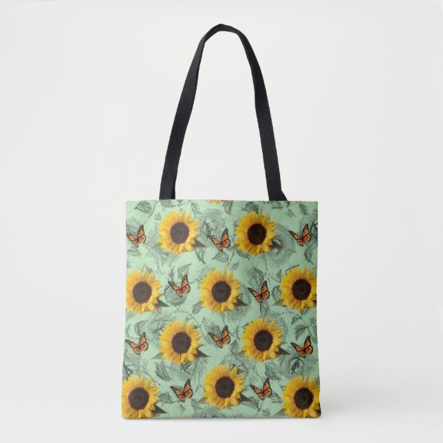 Tote-Tüten-Sonnenblumen (Vorderseite)