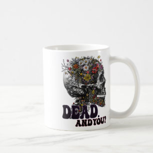 Tote und Ihr Skull Kopf Funny Halloween Outfit Cos Kaffeetasse