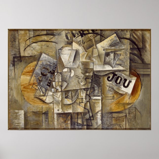 Tote Vögel von Pablo Picasso (1912) Poster (Vorne)