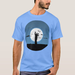 Tote Zombie Hand aus Friedhof Halloween 1690 T-Shirt