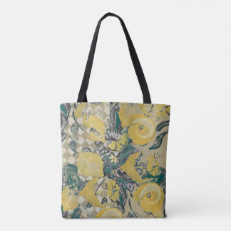 Totebag Shoppingväska Citron