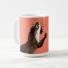 Totem amblonyx otter kaffeetasse