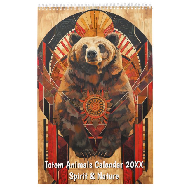 Totem Animals Calendar 2026 – Spirit & Nature Kalender (Titelbild)