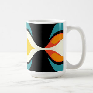 Totem aus der Mitte des Jahrhunderts Inspiriert Kaffeetasse