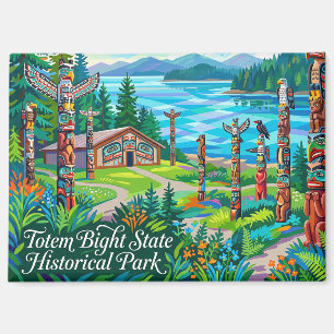 Totem Bight State Historical Park Alaska Magnet