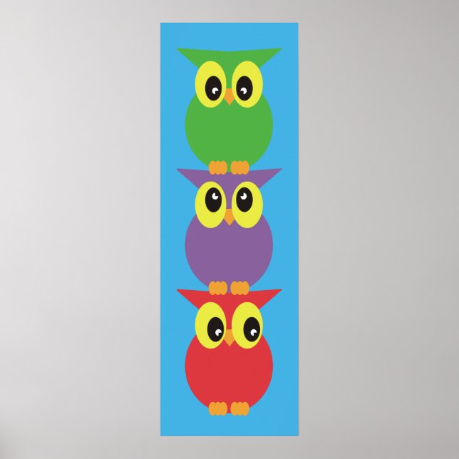 Totem der 3 Eule Poster (Vorne)