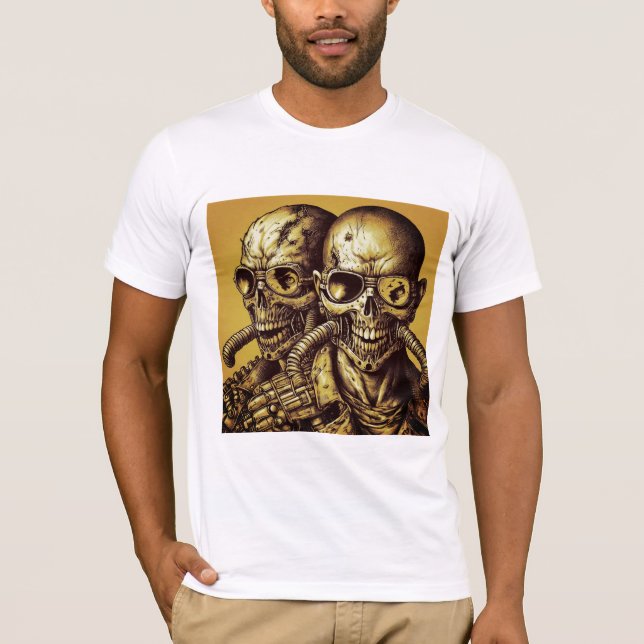Totem des Schädels T-Shirt (Vorderseite)