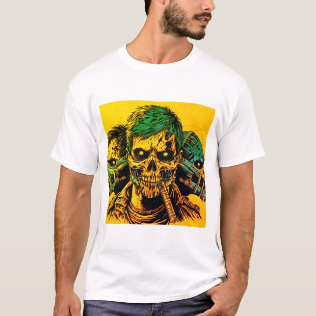 Totem des Schädels T-Shirt (Vorderseite)