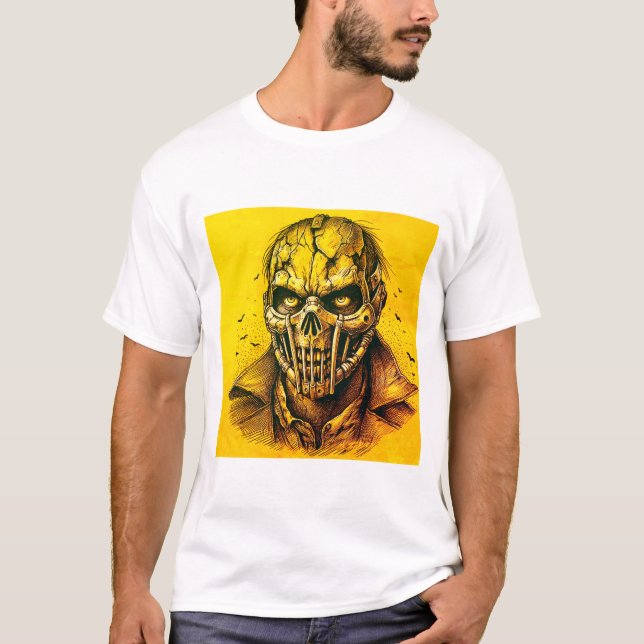 Totem des Schädels T-Shirt (Vorderseite)