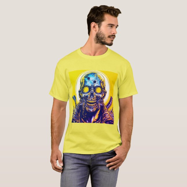 Totem des Schädels T-Shirt (Vorne ganz)