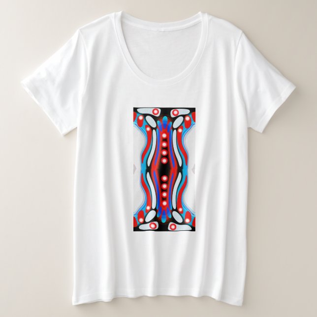 Totem Große Größe T-Shirt (Design vorne)
