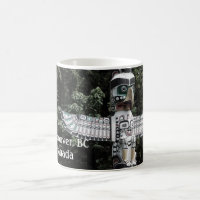 Totem-Pol in Vancouver, BC Canada Coffee Tasse