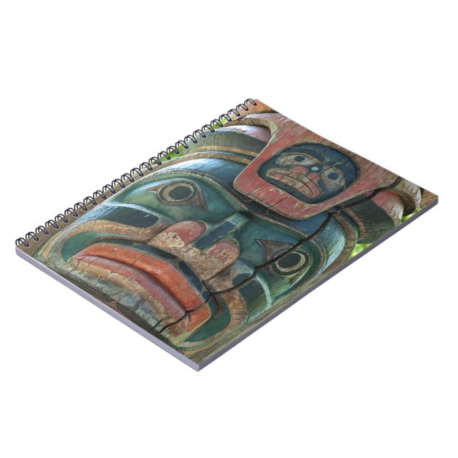 Totem-Pole Notizblock (Linke Seite)