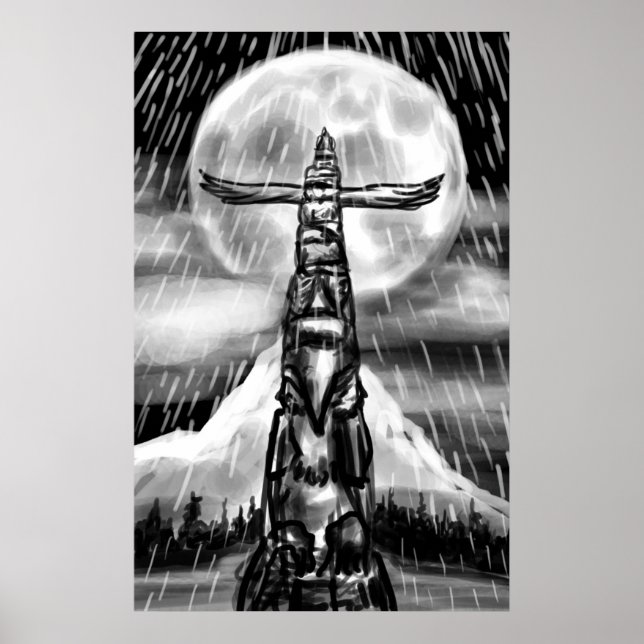 Totem-Pole Poster (Vorne)