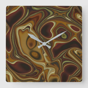 Totem Quadratische Wanduhr