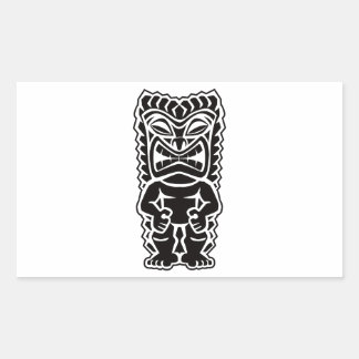 Totem Rechteckiger Aufkleber