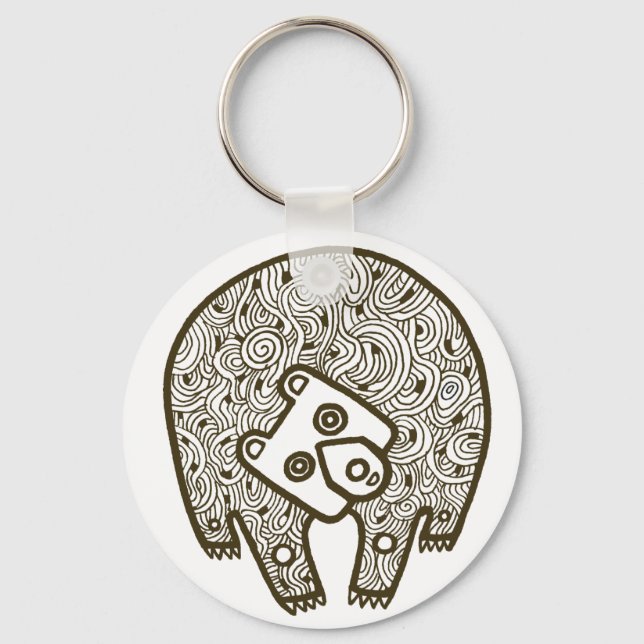 Totem-Schlüsselanhänger Schlüsselanhänger (Vorderseite)