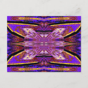 Totem-Schmetterling 2 Postkarte