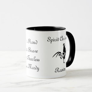 Totem Spirit Animal Stolz Rooster  Tasse