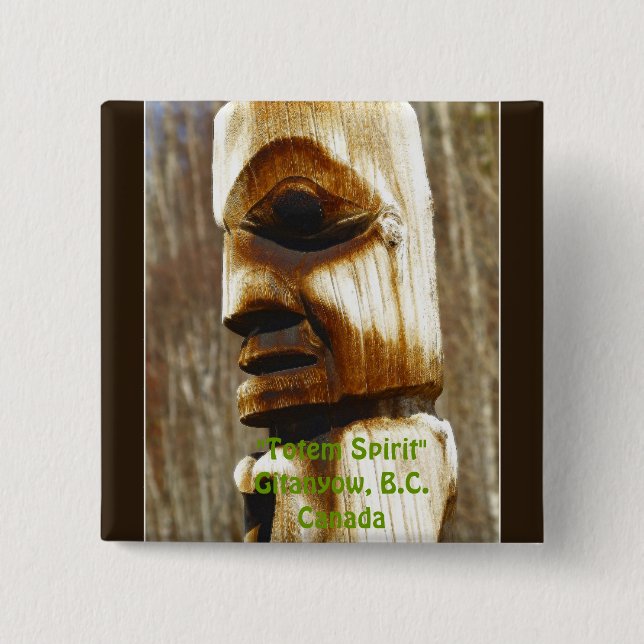 TOTEM SPIRIT Art Collection Button (Vorderseite)