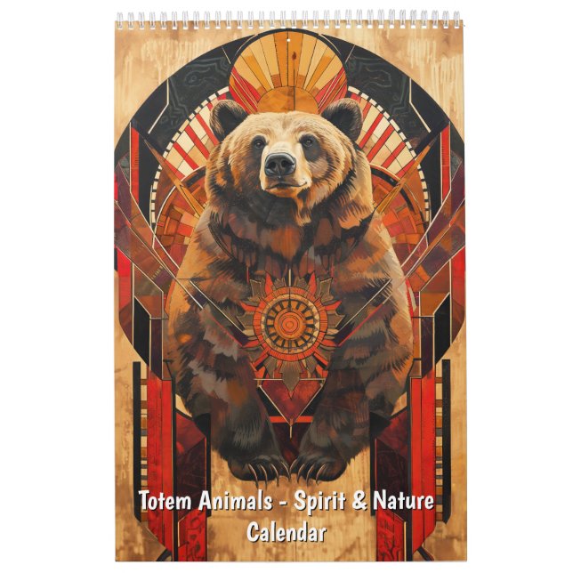Totem-Tier-Kalender – Geist & Natur Kalender (Titelbild)