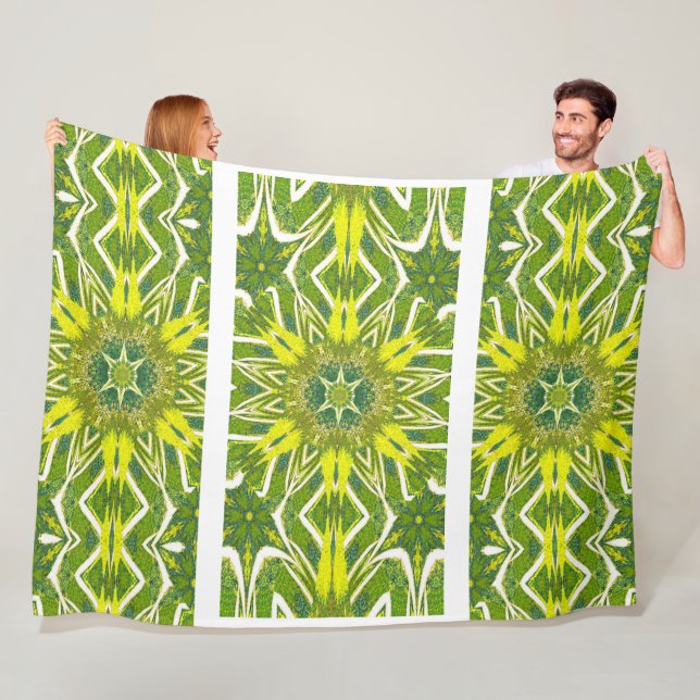 Totem-Wildblume 13 Fleecedecke (Beispiel)