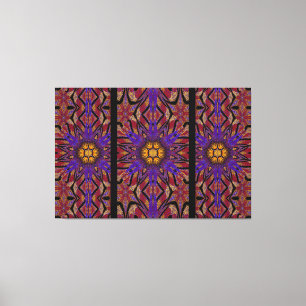 Totem-Wildblume 8 Leinwanddruck