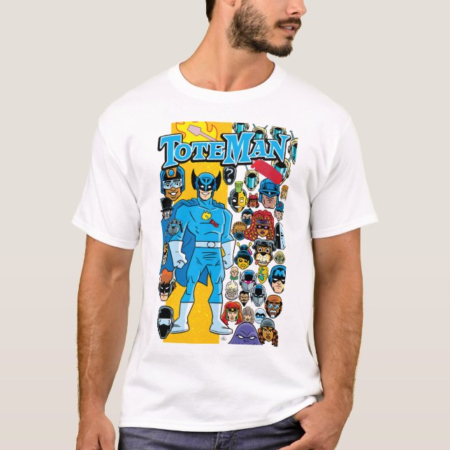 ToteMan Cast T-Shirt (Vorderseite)