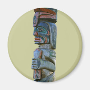 Totempfahl Magnet