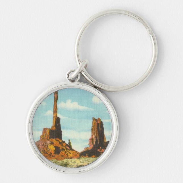 Totempfahl Schlüsselanhänger (Vorne)