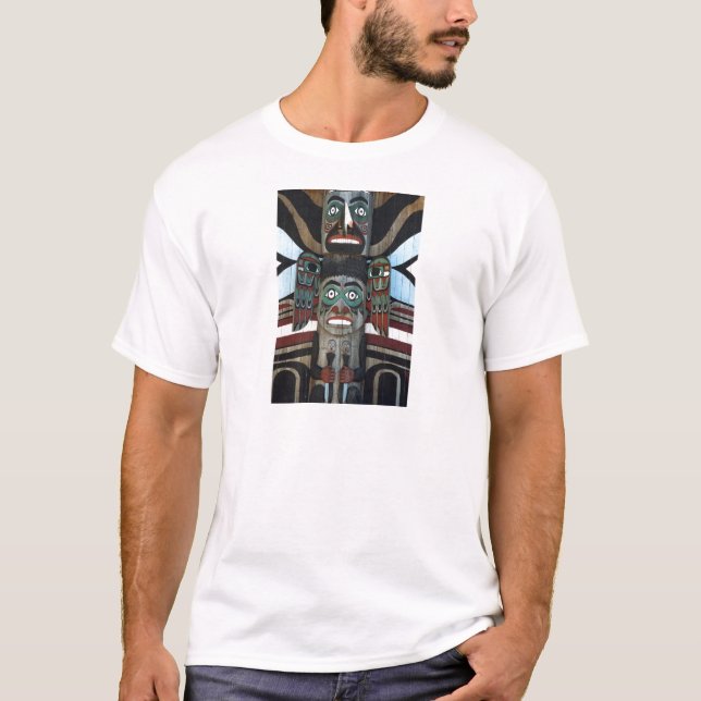 Totempfahl T-Shirt (Vorderseite)