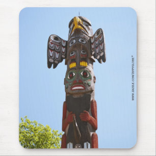 Totempfeiler-Mausteller Mousepad