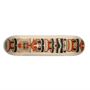 Totempfeiler Skate Skateboard