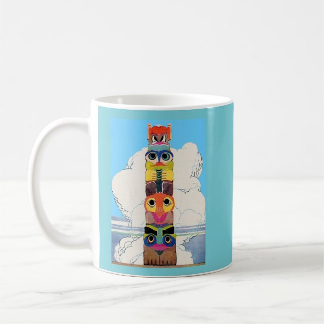 Totempol der 1920er tasse (Links)