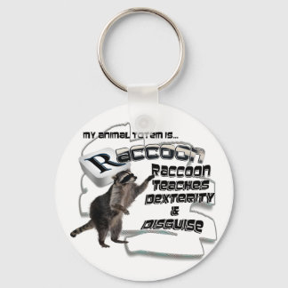 TOTEMS TOTEM RACCOON LEHRT DEXTERITÄT / DISGUISE SCHLÜSSELANHÄNGER