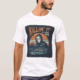 Töten seit 1978 - Michael Myers vintage Halloween T-Shirt